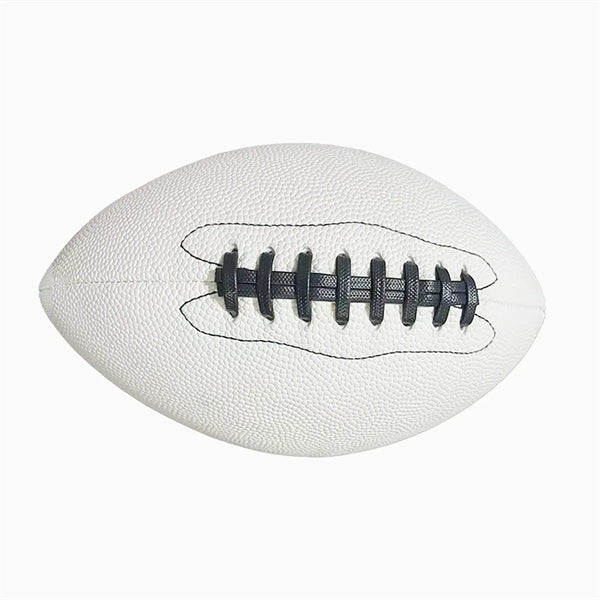 Machine Sewn Pu Sports Training Rubber American Football