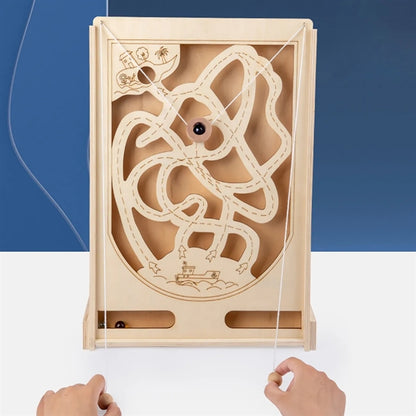 Wooden Board Toys Interactive Pinball Exercise
