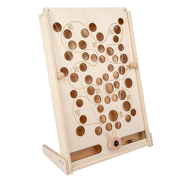 Wooden Board Toys Interactive Pinball Exercise