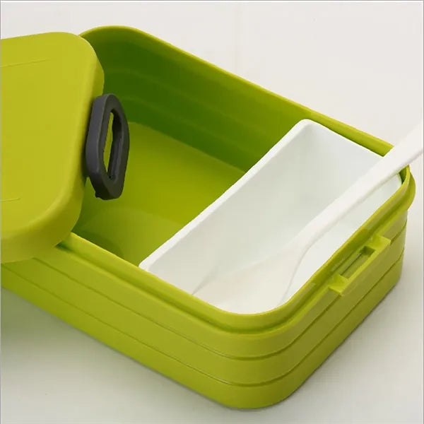 Compartment Lunch Box With Bottle