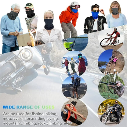 Neck Gaiter Elastic Balaclavas Face Mask Versatile Bandana
