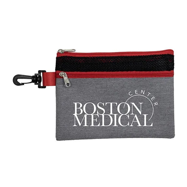 5" x 7" Mesh Zipper Pouch