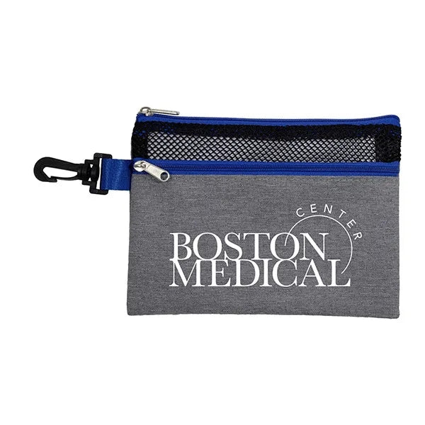 5" x 7" Mesh Zipper Pouch