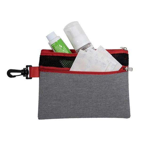 5" x 7" Mesh Zipper Pouch