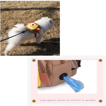 Pet Backpack With Leash