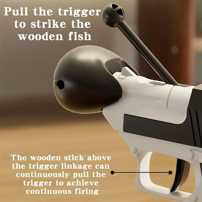 Wooden Fish Toy Gun