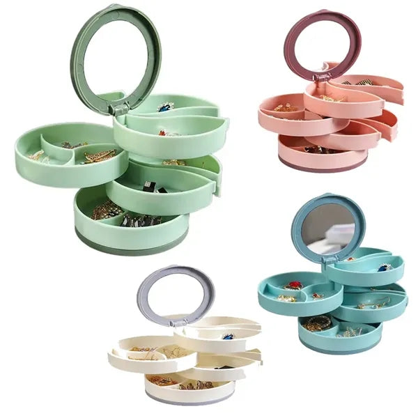 Rotating Jewelry Storage Box