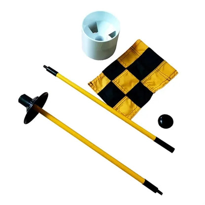 Golf Pin Flag Hole Cup Set