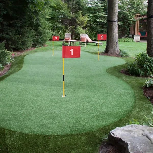 Golf Pin Flag Hole Cup Set