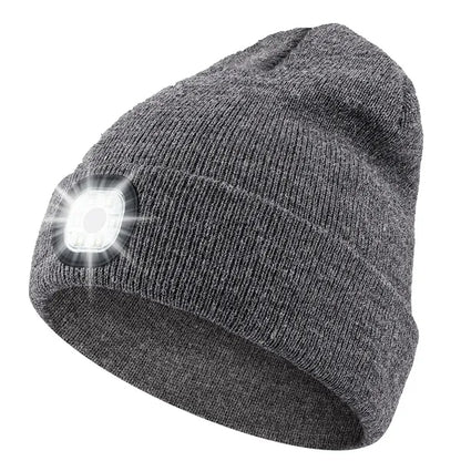 Unisex Led Lighted Beanie Cap