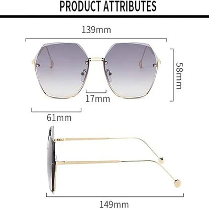 Rimless Sunglasses