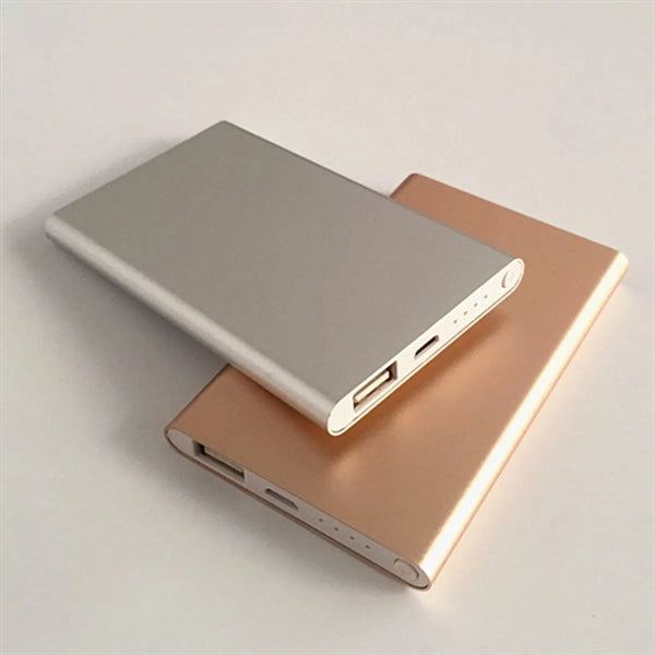 10000 mAh Ultra Slim Phone Power Bank Portable Charger