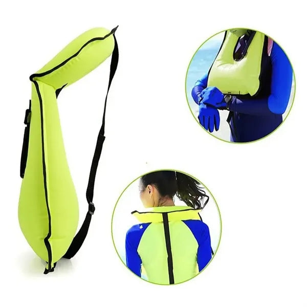 Adults Portable Inflatable Swim Vest