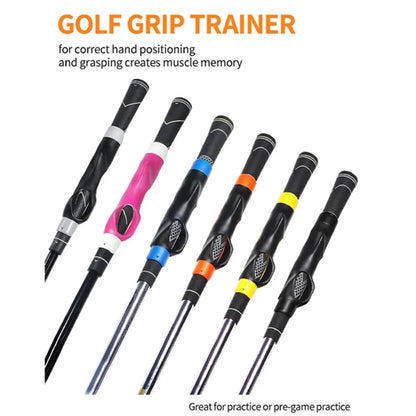 Golf Club Grip Trainer for Correct Hand Position & Grasp