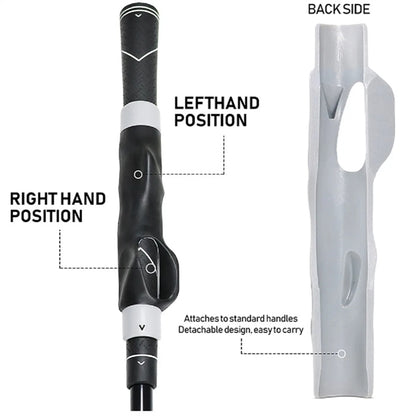 Golf Club Grip Trainer for Correct Hand Position & Grasp