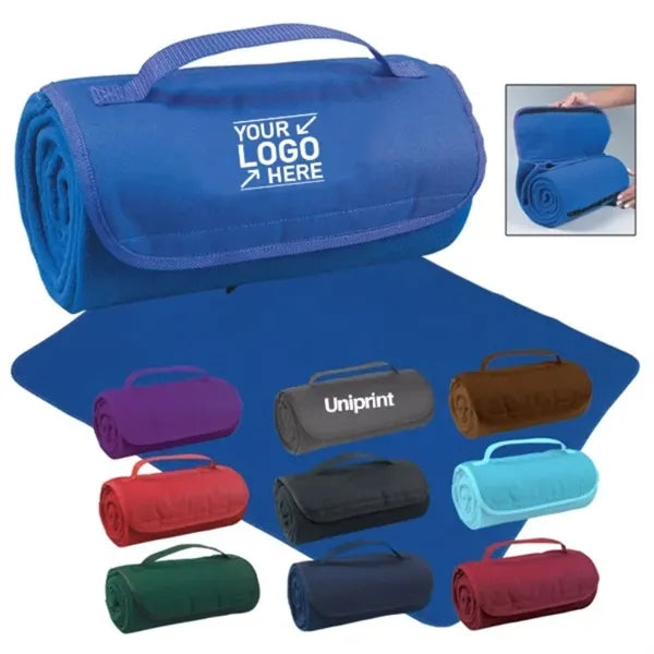 Portable Sports Stadium Blanket with Carrying Strap