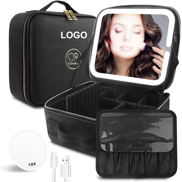 Makeup Bag with Mirror of LED Lights