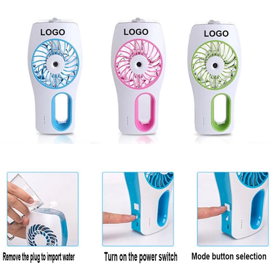 Mini  Handhold USB Humidifier Fan