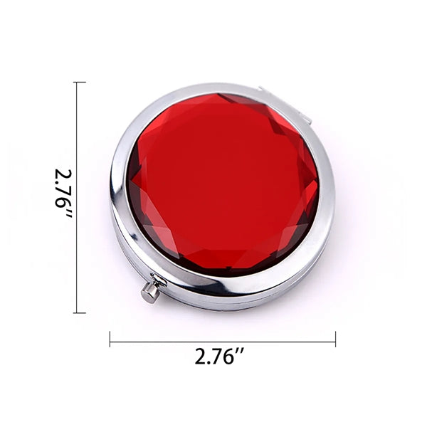 Portable Makeup Women Shiny Small Pocket Cosmetic Mirror