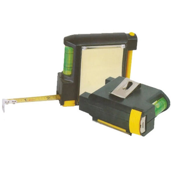 Steel Tape Measure with Spirit Level Note Memo Pad And Pen