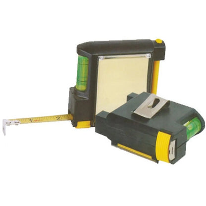 Steel Tape Measure with Spirit Level Note Memo Pad And Pen
