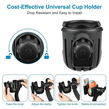 2-in-1 Stroller Cup Holder