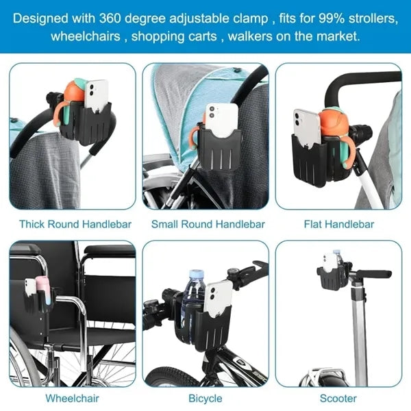 2-in-1 Stroller Cup Holder
