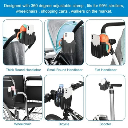 2-in-1 Stroller Cup Holder