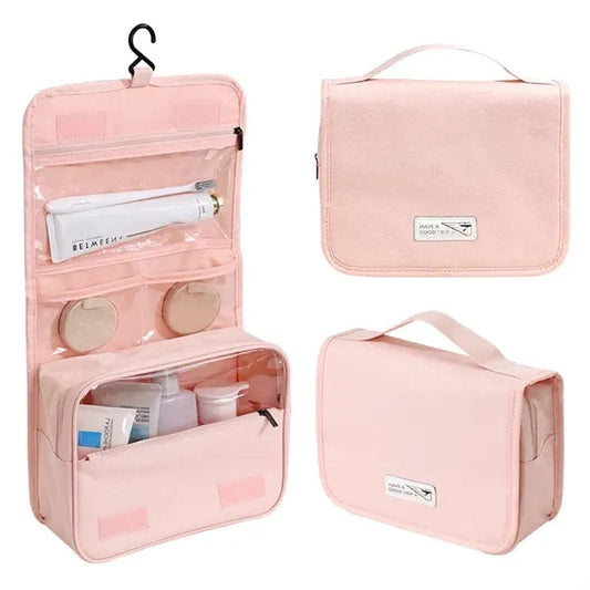 Makeup Bag with Hanging Hook