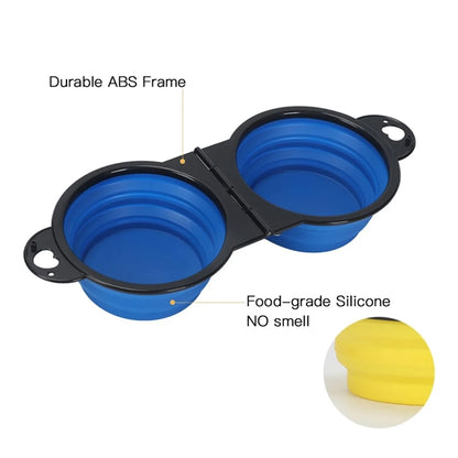 Silicone Collapsible Pet Bowls