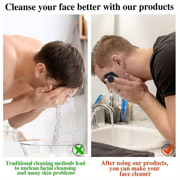 Silicone Face Scrubber Exfoliator  Brush