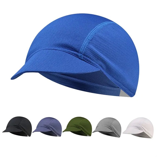 Cycling Cap Breathable Helmet Liner Bicycle Hat With Brim