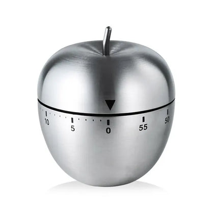 Stainless Steel Mechanical Rotating Egg Kitchen Timer