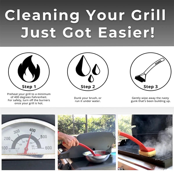 Grill Brush Bristle Free