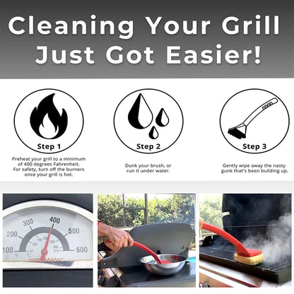 Grill Brush Bristle Free