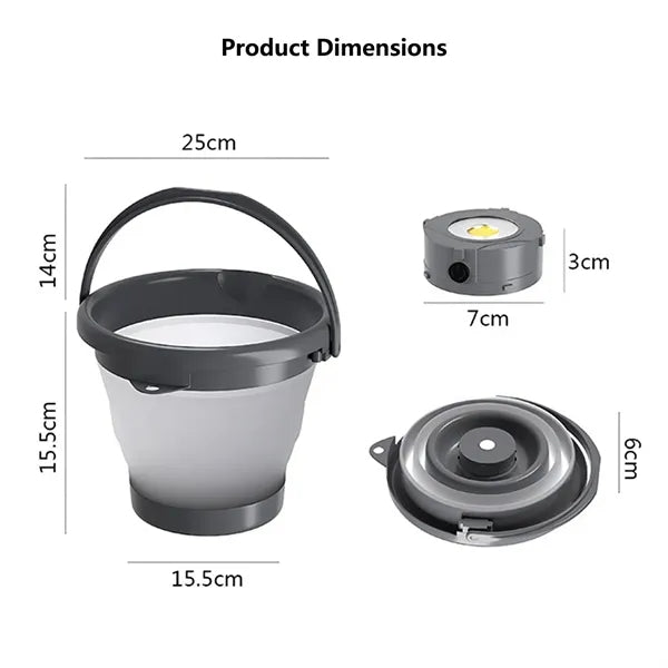 Multipurpose Outdoor Camping Bucket Lantern
