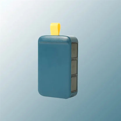 Portable Pop-Out Day Pill Organizer Dispenser