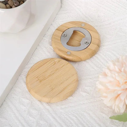 Magnetic Wooden Bottle Opener