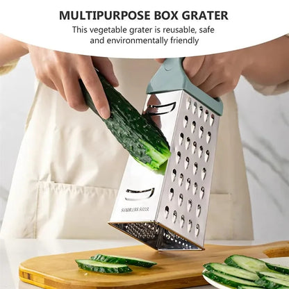 4-Sided Stainless Steel Box Grater