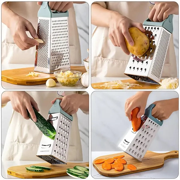 4-Sided Stainless Steel Box Grater