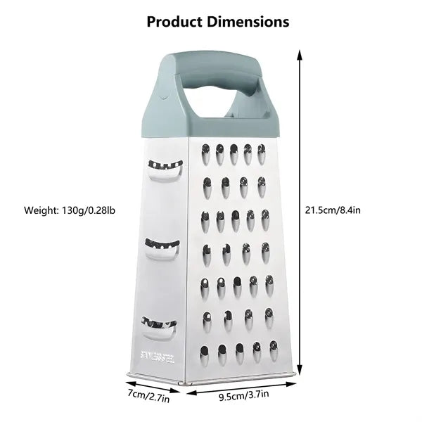4-Sided Stainless Steel Box Grater