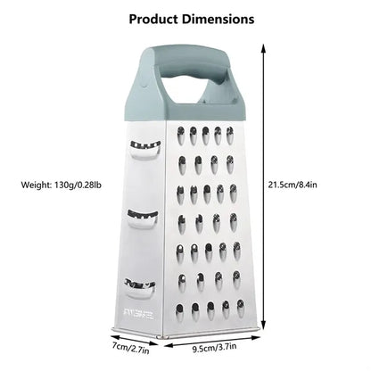 4-Sided Stainless Steel Box Grater