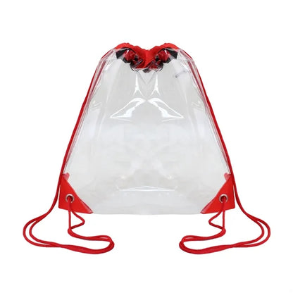 Clear Drawstring Bag