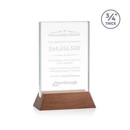 Walkerton Award - Starfire/Walnut (Vert)