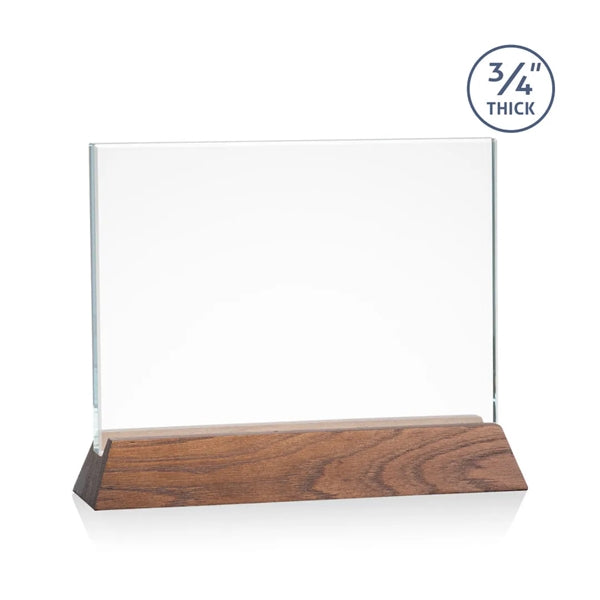 Walkerton Award - Starfire/Walnut (Horiz)