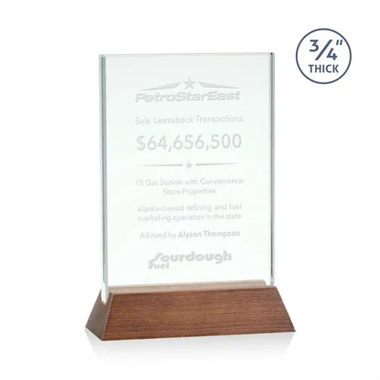 Walkerton Award - Jade/Walnut (Vert)