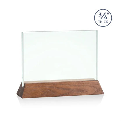Walkerton Award - Jade/Walnut (Horiz)