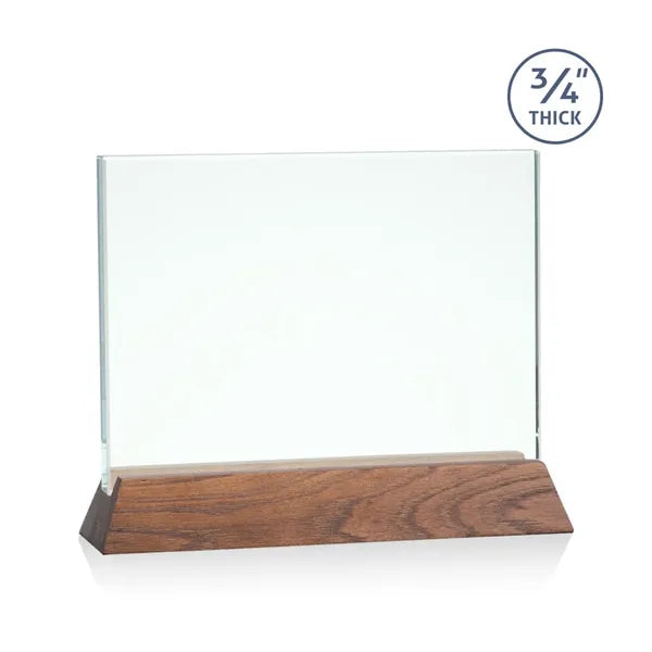 Walkerton Award - Jade/Walnut (Horiz)