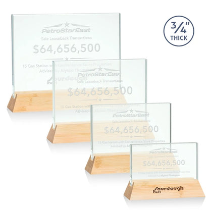 Walkerton Award - Jade/Bamboo (Horiz)