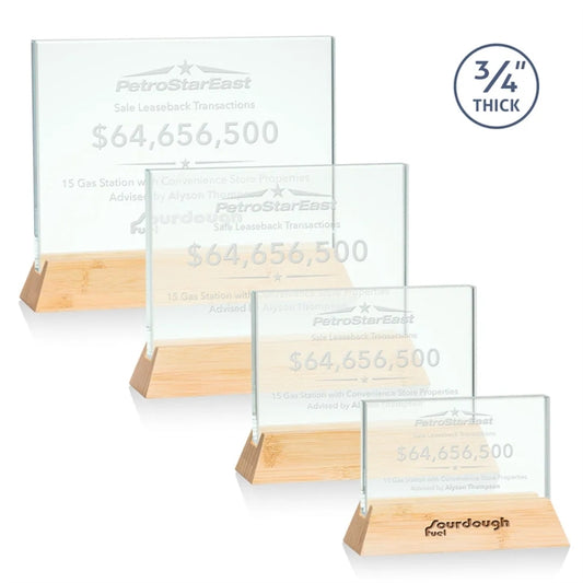 Walkerton Award - Jade/Bamboo (Horiz)